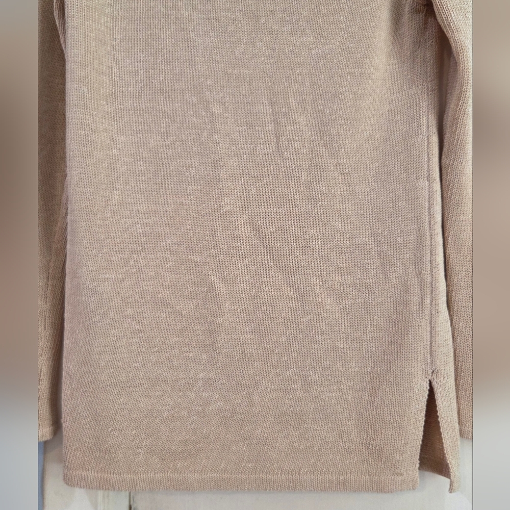 Women's J. McLaughlin Callum Sweater V Neck Havana Knit Yarn, Size XS - Picture 10 of 12